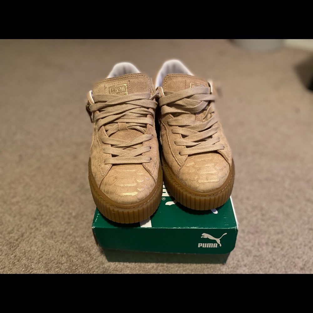 Puma Platform Gold Exotic Skin - Picture 3 of 7